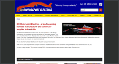 Desktop Screenshot of motorsportelectrics.com.au